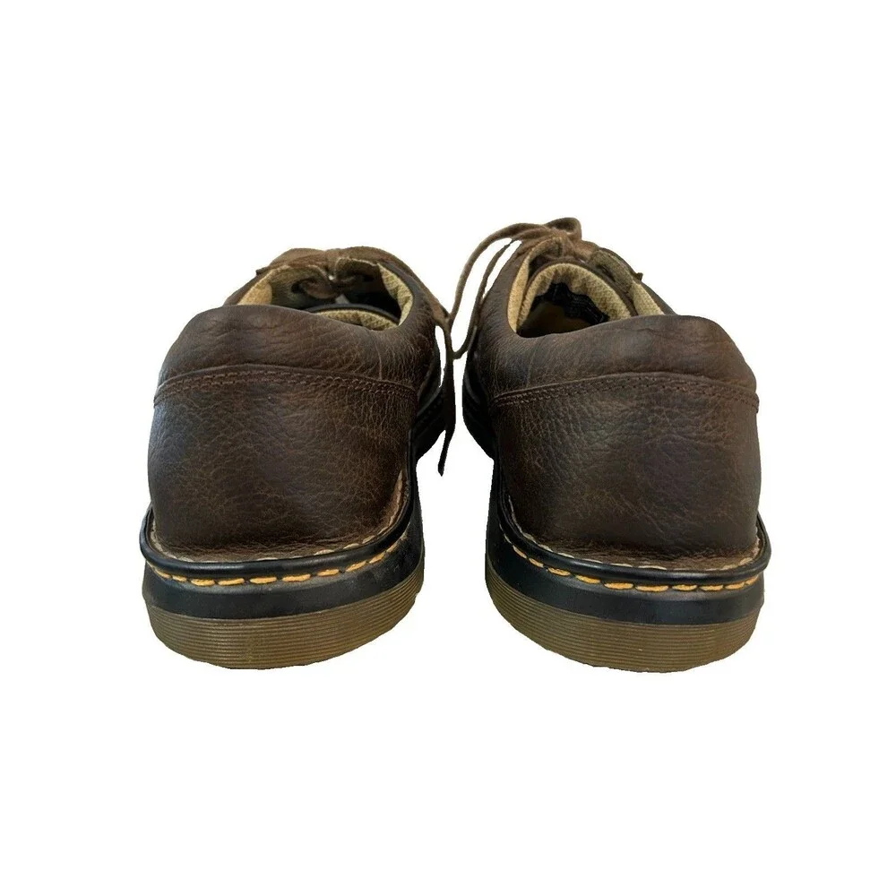 Vintage Dr Martens “John” Style Brown Leather Oxfords Grunge Y2K Men’s Size 14